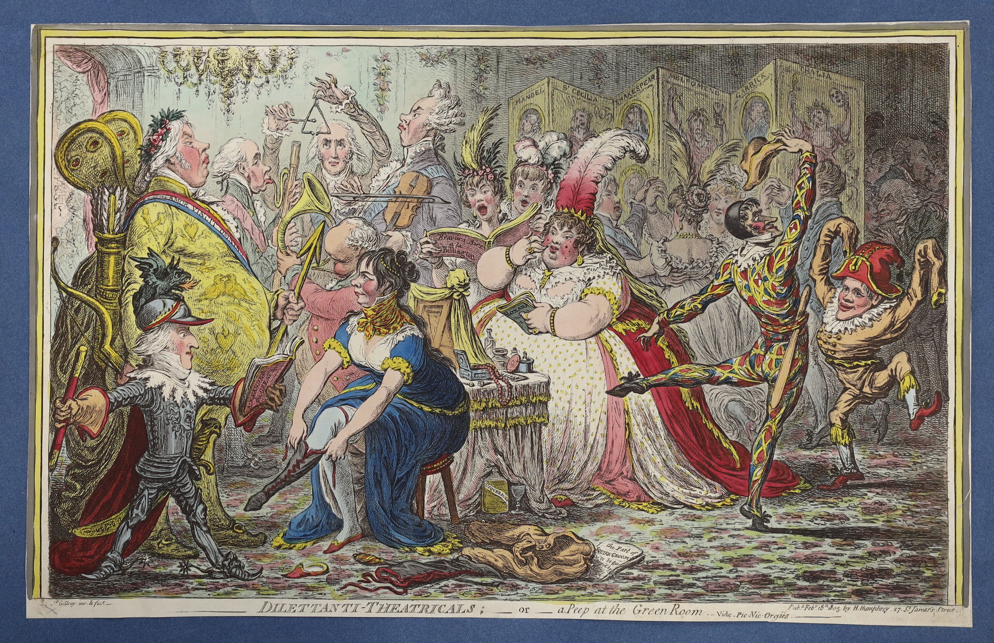 James Gillray (English, 1756-1815)